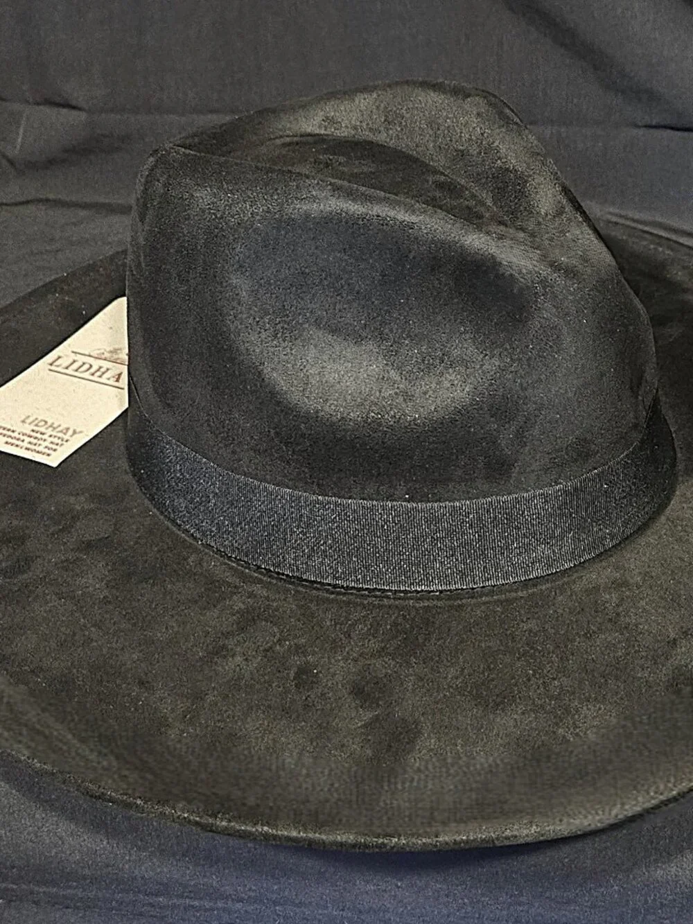 Lidhay Suede Fedora Hat – Brand New with Tags – Unisex